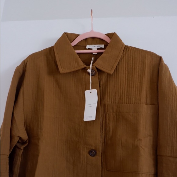 SOLD- GRADE & GATHER Cotton Chore Coat - Picture 3 of 6